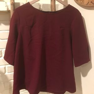 Maroon Top